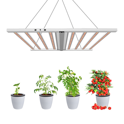 Seed Starting New High Efficiency 1000W Epistar Or Samsung LM301H/301B Foldable 8 Bar Plant LED Grow Light