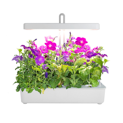 Smart Hydroponics Indoor Hydroponics Herb Garden Herb Hydroponics Plants Garden Kit Planter Kit with 10 Planter Pods
