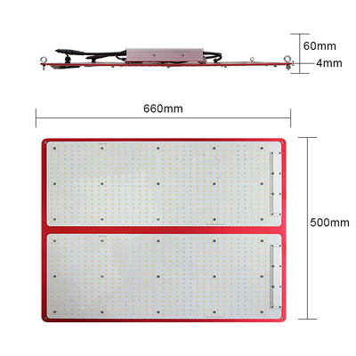 Seed Starting IndexGrow 480w Spider LED Grow Light , lm301b lm301h with UV IR v3 v4 board