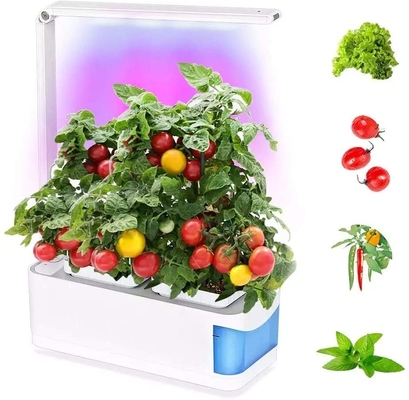 Eco-Friendly Hydroponics Growing System with LED Grow Light for Home Kitchen, Height Adjustable, Timer Automatic Sprouting Kit for Vegetable
